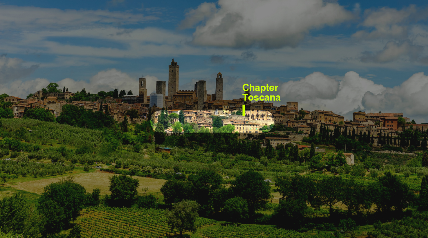 Banner Chapter Toscana